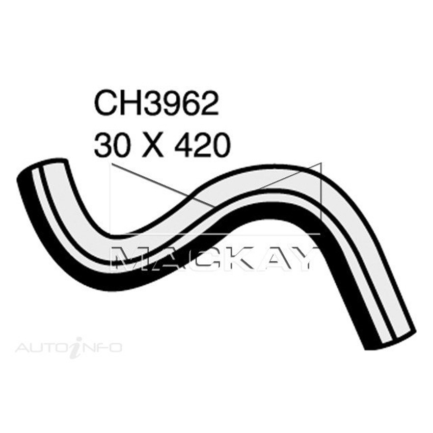 Mackay Radiator Upper Hose For Daihatsu TeRios J100G 1.3L Petrol Man & Auto