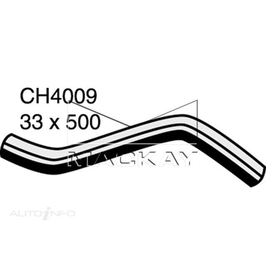 Mackay Radiator Lower Hose For Daewoo Nubira J100 J150 2.0L Petrol Manual