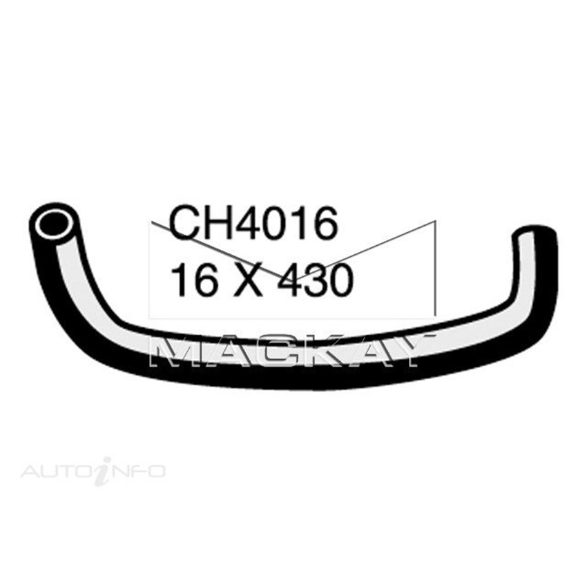 Mackay Heater Hose For Mitsubishi Pajero NJ NK 2.8L Diesel Manual / Auto CH4016