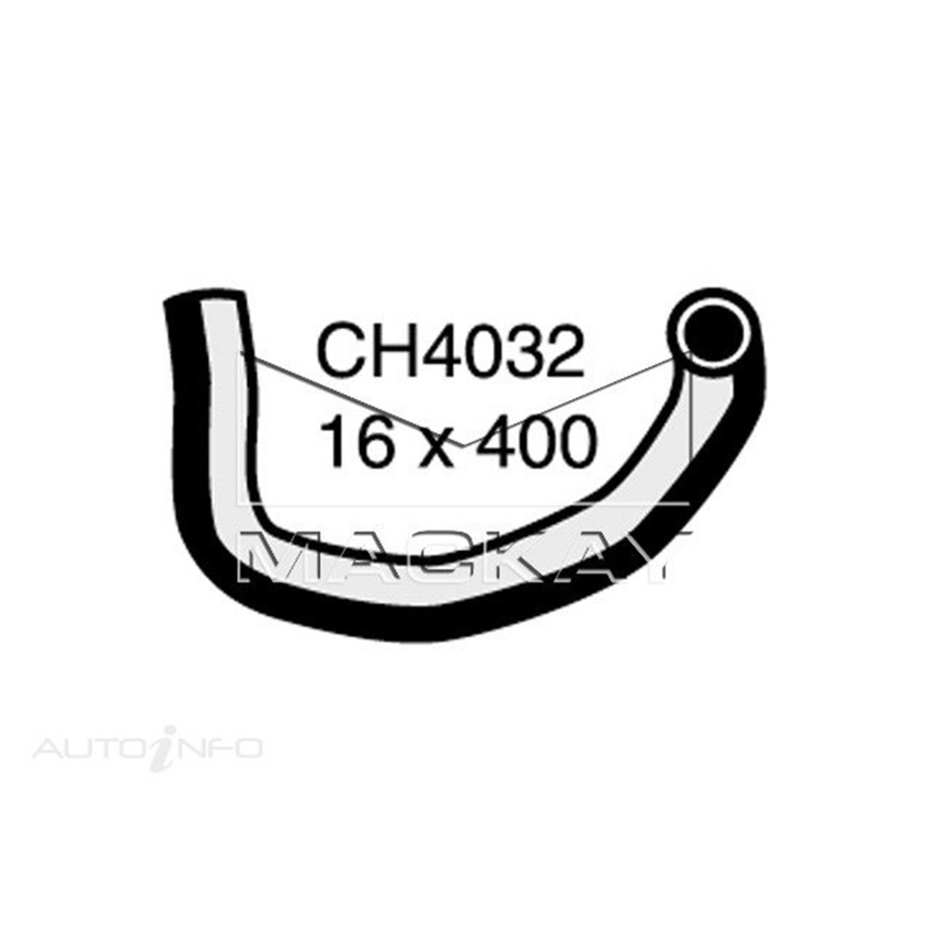 Mackay Heater Hose For Mitsubishi Triton MJ 3.0L V6 Petrol Manual / Auto 