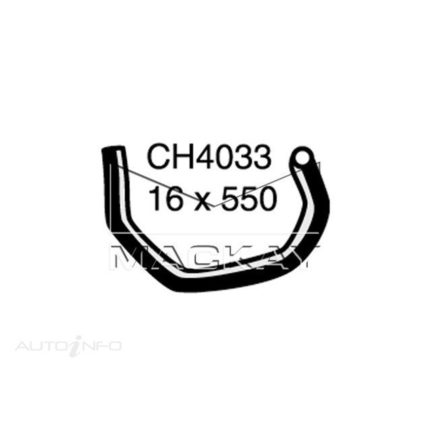 Mackay Heater Hose For Mitsubishi Triton MJ 3.0L V6 Petrol Manual / Auto 