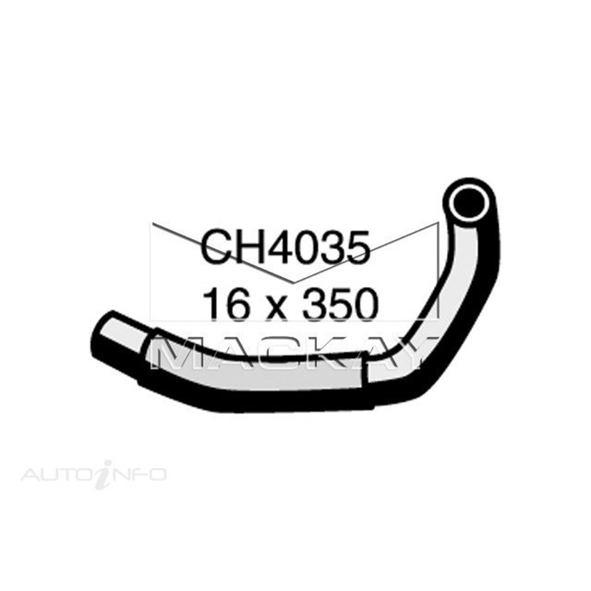 CH4035 Heater Hose for Mitsubishi Triton MK 3.0L V6 Petrol Manual / Auto Mackay