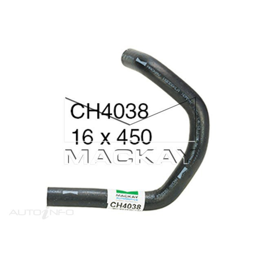 CH4038 Heater Hose for Mitsubishi Triton MK 2.8L I4 Turbo Diesel Manual / Auto