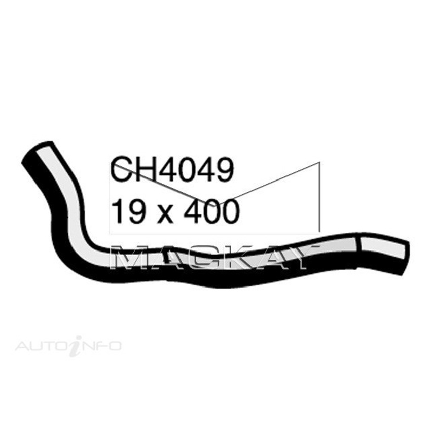 Mackay Coolant Recovery Tank Hose For Holden Astra TS 1.8L Petrol Manual / Auto