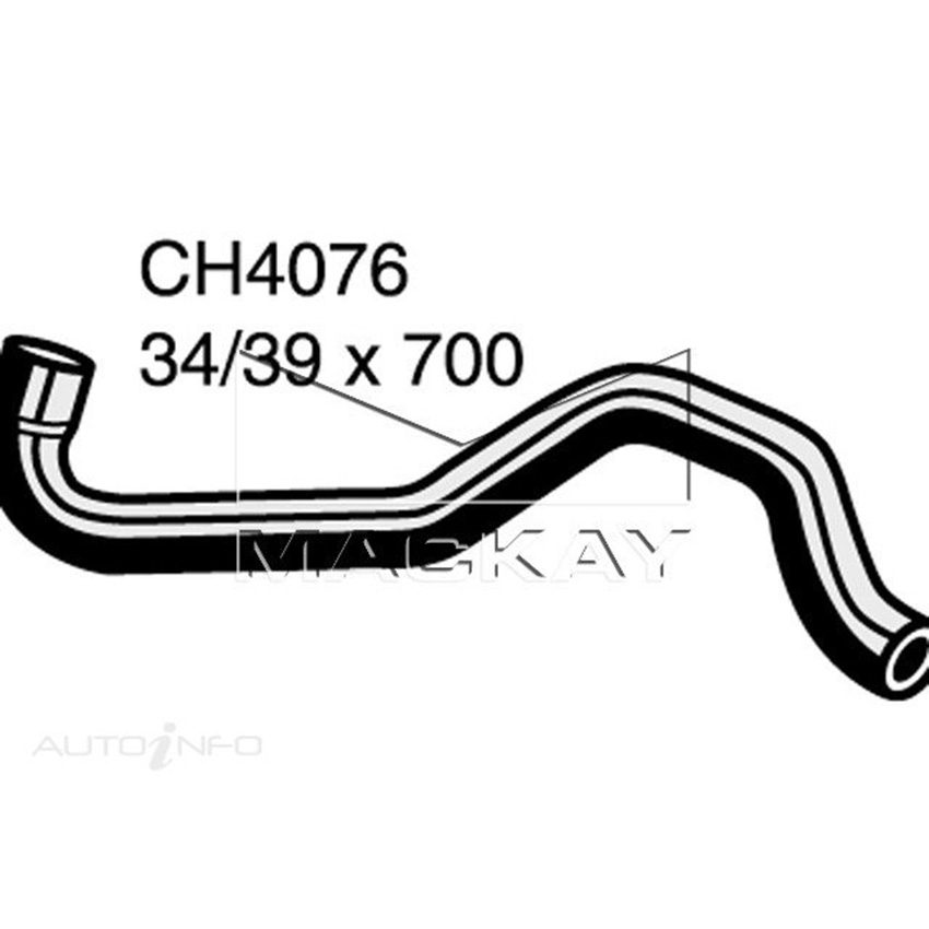  CH4076 Radiator Lower Hose For Mercedes Benz C200 W202 2.0L I4 Ptl Man&Auto