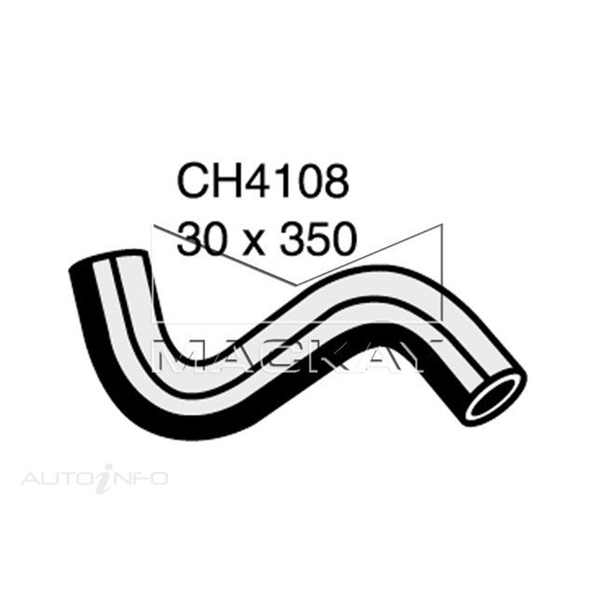 Mackay Radiator Upper Hose For Toyota Yaris NCP90R 1.3L Petrol Man & Auto