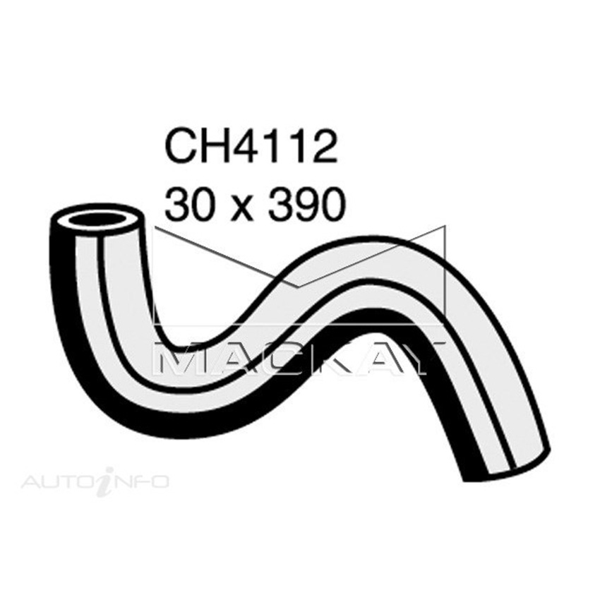 Mackay Radiator Upper Hose For Toyota Yaris NCP93R 1.5L Petrol Man & Auto