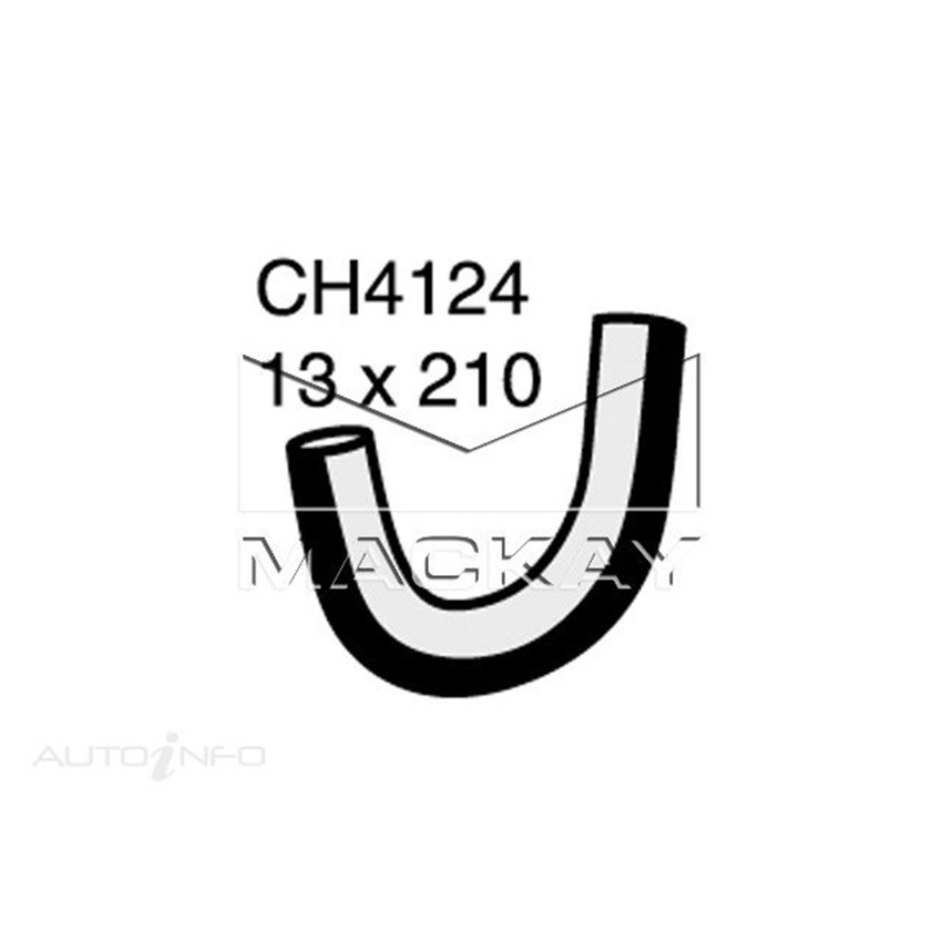 CH4124 Engine By Pass Hose for Toyota Camry ACV40R 2.4L I4 Petrol Manual & Auto
