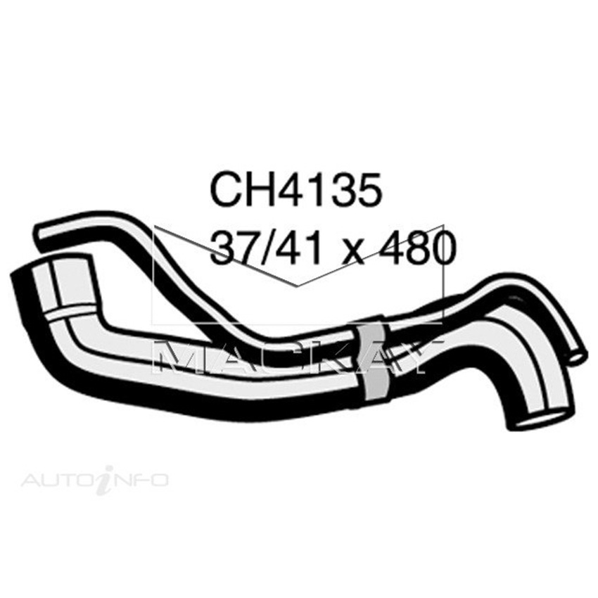  CH4135 Radiator Upper Hose For Mercedes Benz Sprinter 316CDI 2.7L I5 Turbo Dsl