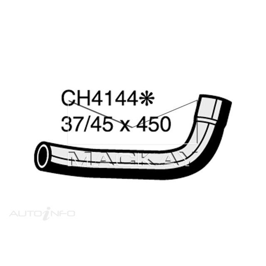 Mackay Bottom Hose For Jeep Cherokee XJ 2.5 Litre 4 Cyl Radiator to water pump