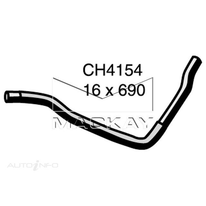 Mackay Heater Hose For Toyota Rav4 ACA33R 2.4L Petrol Manual & Auto  - CH4154