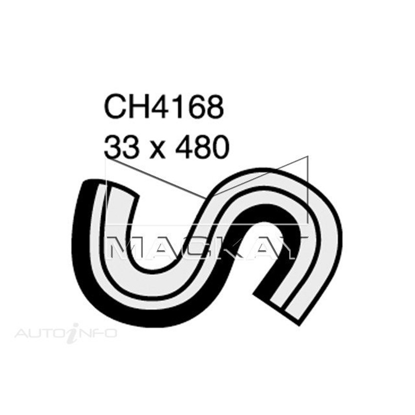 Mackay CH4168 Radiator Upper Hose For Holden Barina XC 1.4L I4 Ptl Manual/Auto