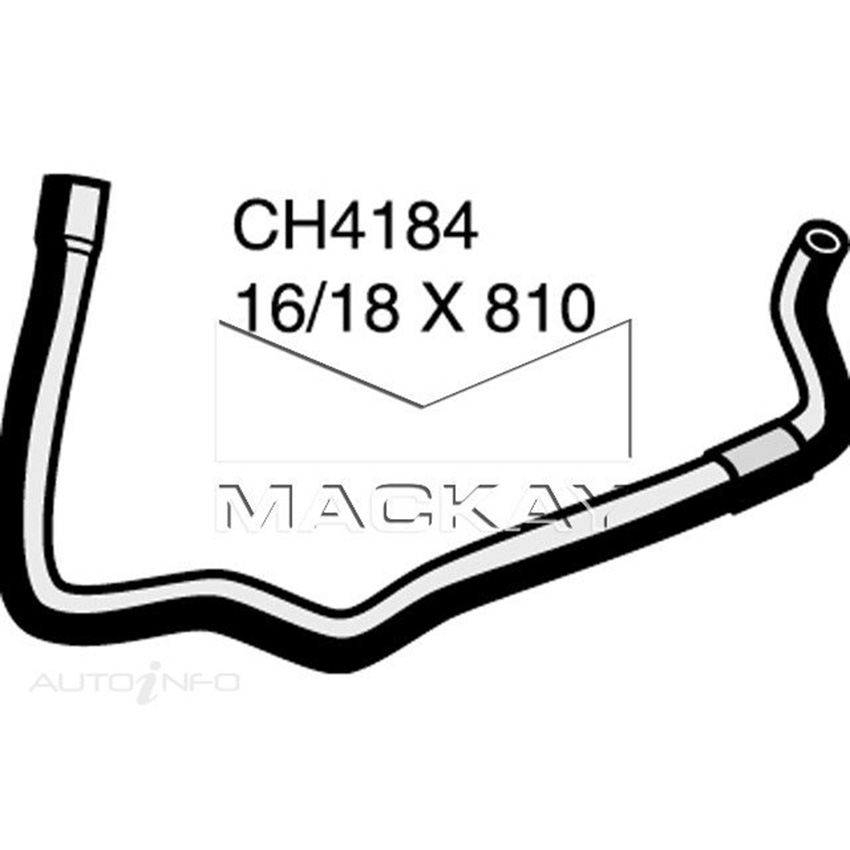 CH4184 Heater Hose for Toyota Hilux KZN165R 3.0L I4 Turbo Diesel Manual & Auto