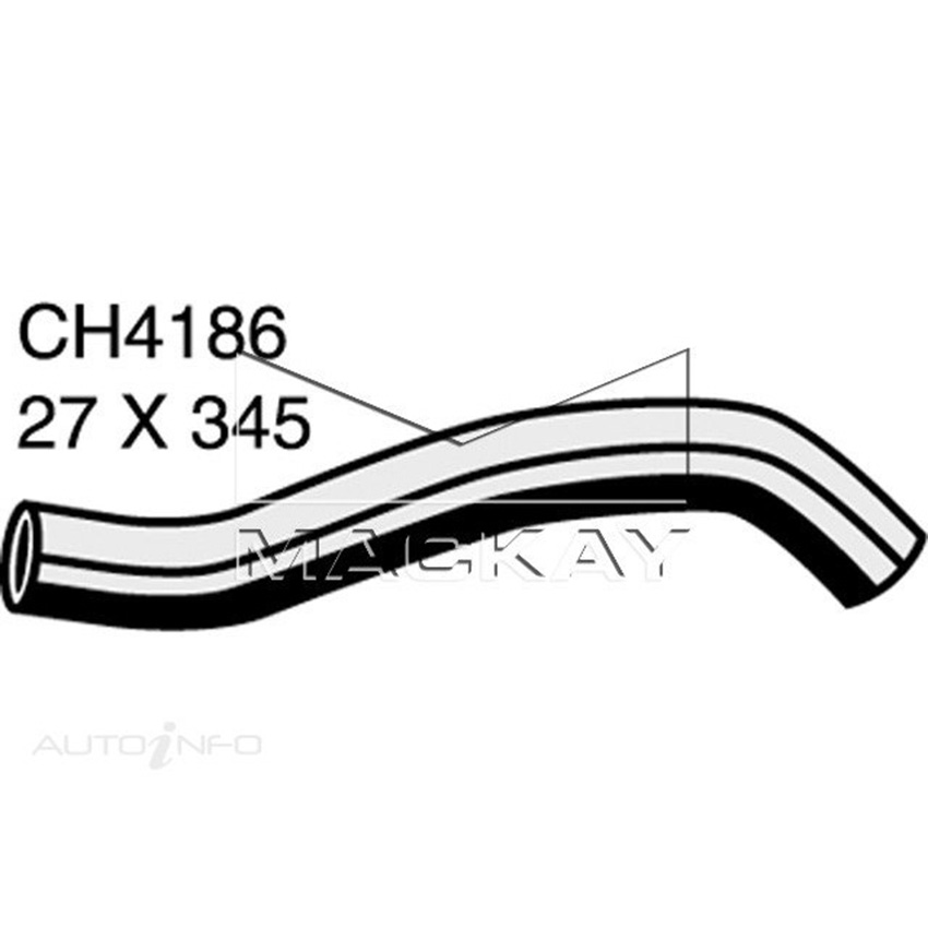 Mackay Radiator Top Hose For Mazda Mazda2 DY 1.5L I4 Petrol Manual / Auto