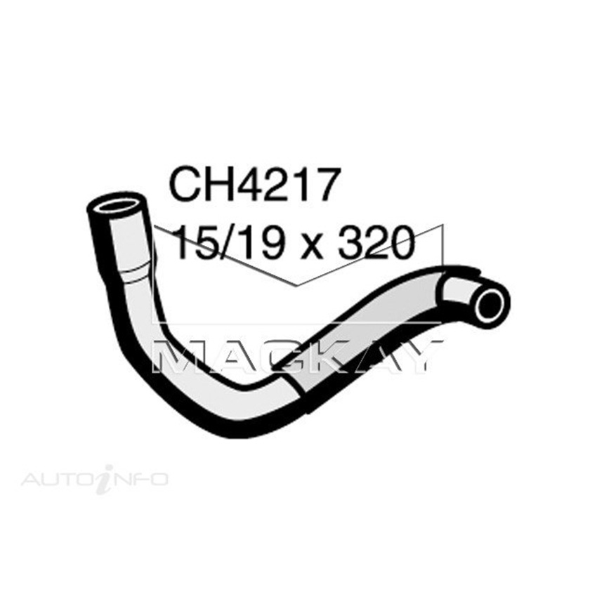 CH4217 Heater Hose for Nissan Laser R31 3.0L I6 Petrol Manual & Auto Mackay