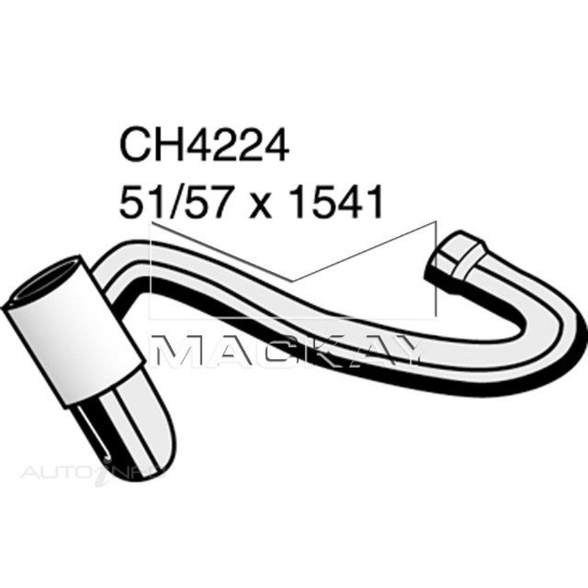 CH4224 TurboCharger Intercooler Hose For Ford Falcon BA 4.0L I6 Turbo Man Aut