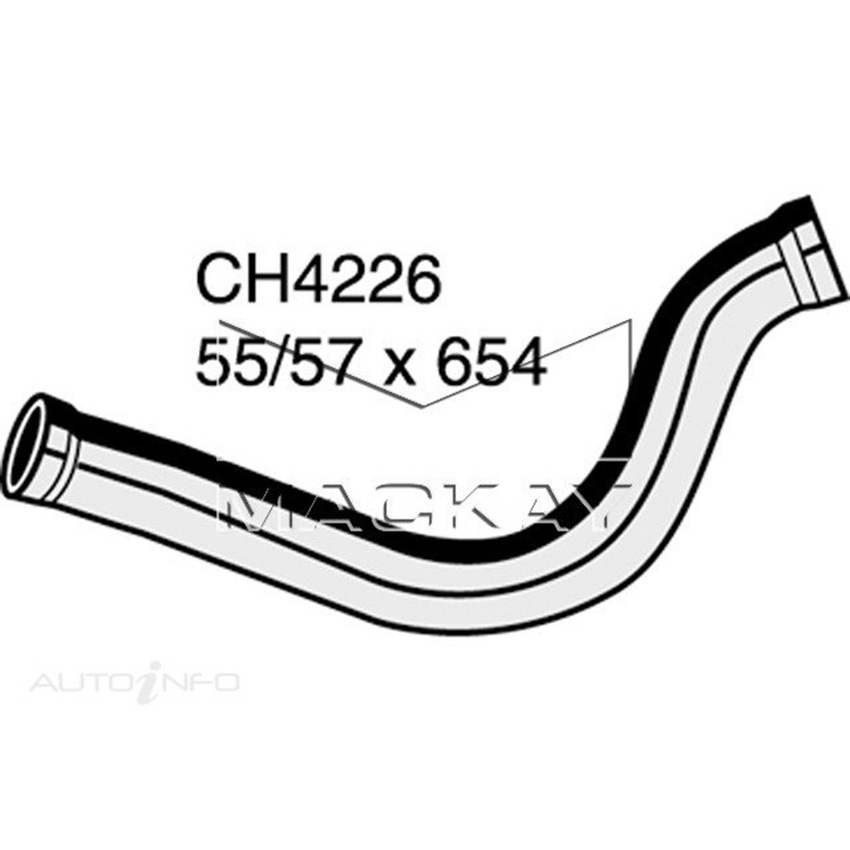 Mackay TurboCharger Intercooler Hose For Ford Falcon BA 4.0LTurbo Man Aut