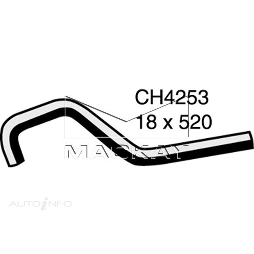 Mackay Heater Hose For Nissan Micra K12 1.4L Petrol Manual & Auto  - CH4253