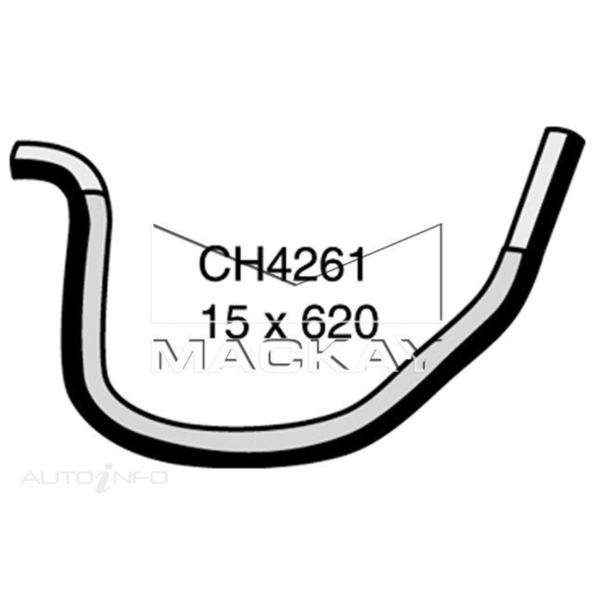 CH4261 Reservoir Line Hose for BMW X5 E53 3.0L I6 Turbo Diesel Manual / Auto