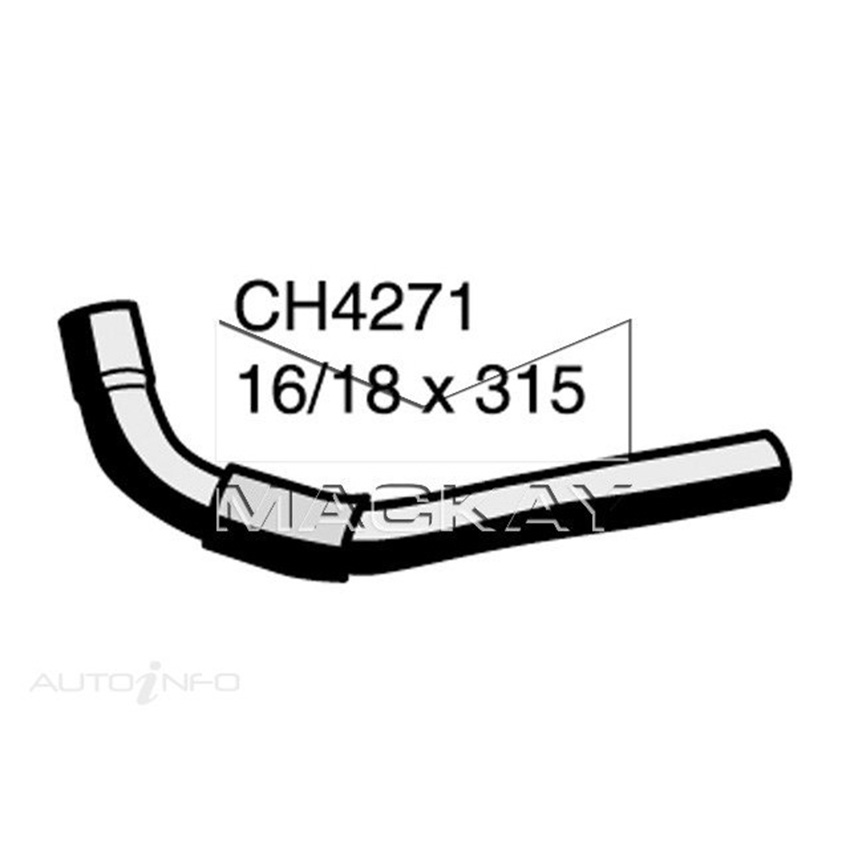 Mackay Heater Hose For Toyota LandCruiser KZJ95R 3.0LTurbo Diesel Manual & Auto