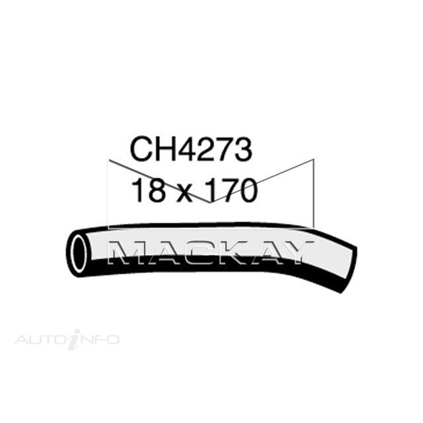 Mackay Heater Hose For Toyota LandCruiser KZJ95R 3.0LTurbo Diesel Manual & Auto