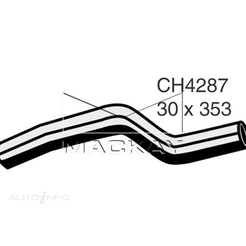 Mackay Bottom Hose For Volvo 960 B280 V6 -CH4287