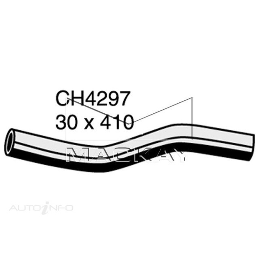 Mackay Radiator Upper Hose For Honda Accord CM 3.0L V6 Petrol Manual / Auto