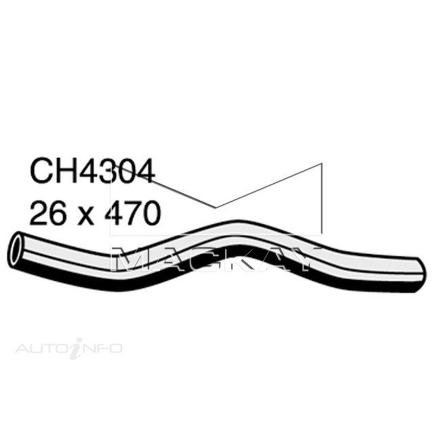 Mackay CH4304 Radiator Lower Hose For Honda Civic Es 1.7L I4 Petrol Auto