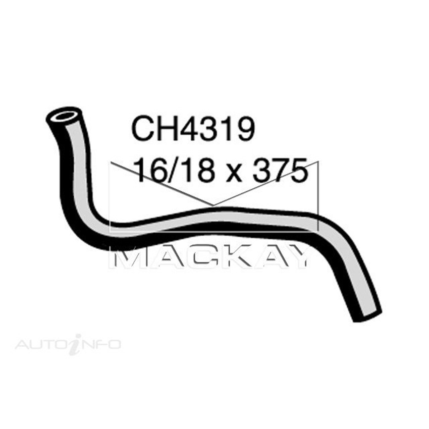 CH4319 Expansion Tank Hose for Volvo 850 tank to return pipe Mackay