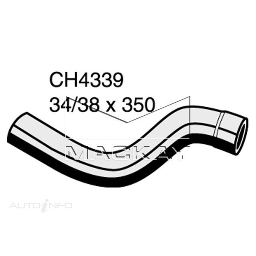  CH4339 Radiator Lower Hose For Chrysler Grand Voyager RG 3.3L V6 Ptl Manual