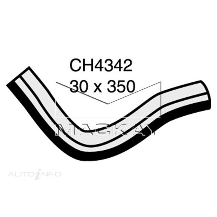 Mackay CH4342 Radiator Upper Hose For Mazda MX5 NB 1.8L I4 Petrol Manual/Auto