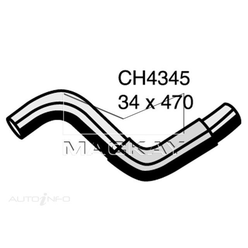 Mackay CH4345 Radiator Upper Hose For Mazda RX8 . 1.3L ROTARY2 Ptl Manual/Auto