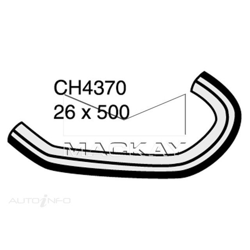 Mackay Radiator Upper Hose For Nissan Micra K12 1.4L Petrol Manual & Auto