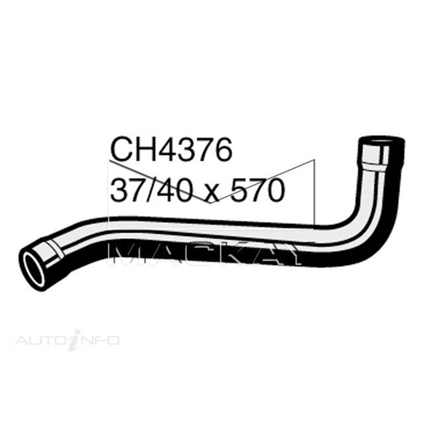 Mackay Radiator Lower Hose For BMW 635CSi E24 3.4L Petrol Manual / Auto