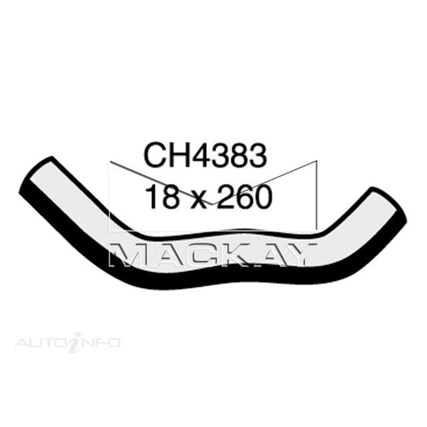 Mackay Heater Hose For Toyota LandCruiser KZJ95R 3.0LTurbo Diesel Manual & Auto