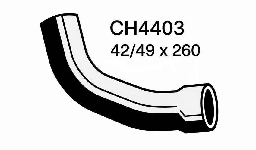 Mackay Radiator Lower Hose For Jaguar XJSC H.E 5.3L 8S V12 24V SOHC EFI