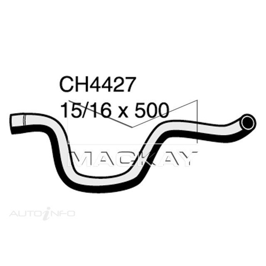 Mackay Heater Hose For Toyota Corolla NZE121R 1.5L Petrol Manual & Auto