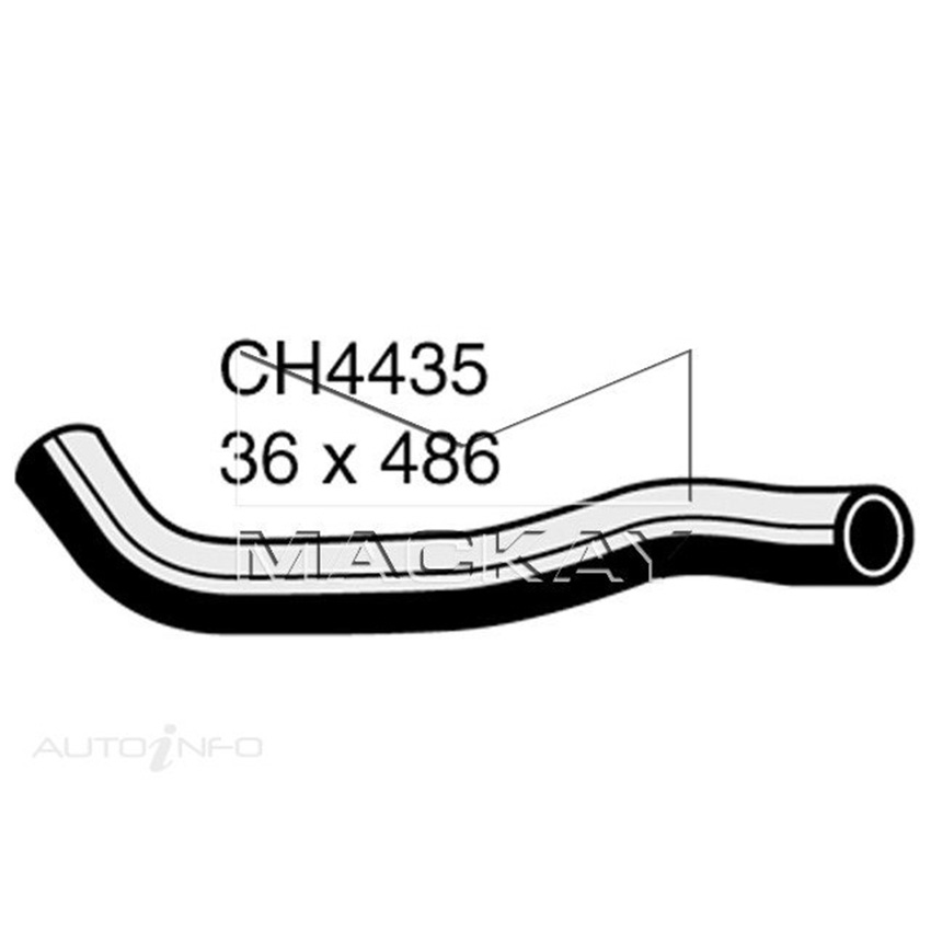 Mackay CH4435 Radiator Upper Hose For Mazda RX7 FC 1.3L ROTARY2 Ptl Manual/Auto