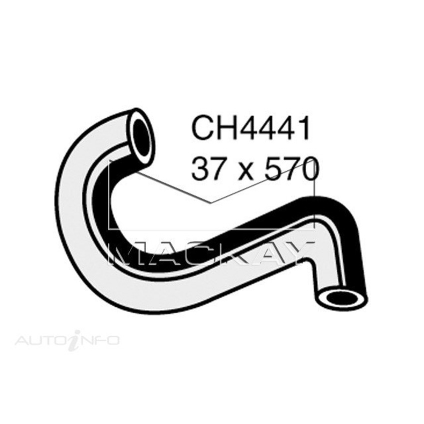 Mackay Radiator Upper Hose For Alfa Romeo 75 . 2.0L Petrol Manual/Auto - CH4441