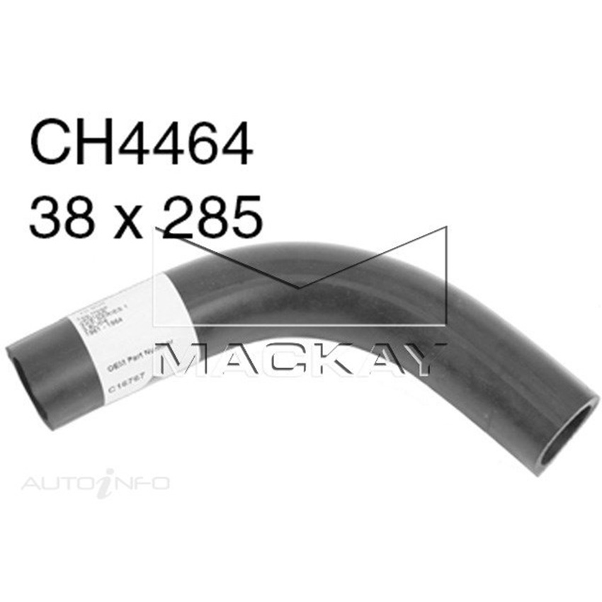 Mackay CH4464 Top Hose For Jaguar XKE I 1961-1964 Mackay