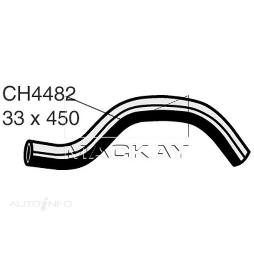 Mackay CH4482 Radiator Upper Hose For Hyundai Santa Fe SM 2.7L V6 Ptl Man&Auto