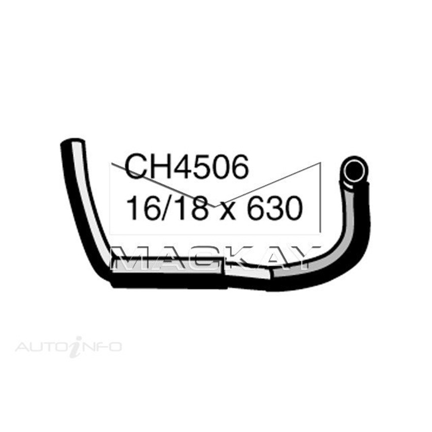 CH4506 Heater Hose for Toyota Celica ST204R 2.2L I4 Petrol Manual & Auto Mackay
