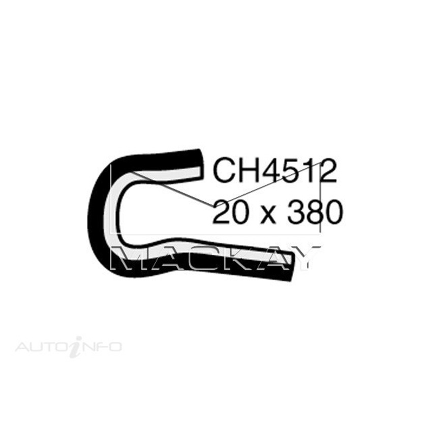 Mackay Heater Hose For Holden EPICA EP 2.5L Petrol Manual / Auto  - CH4512