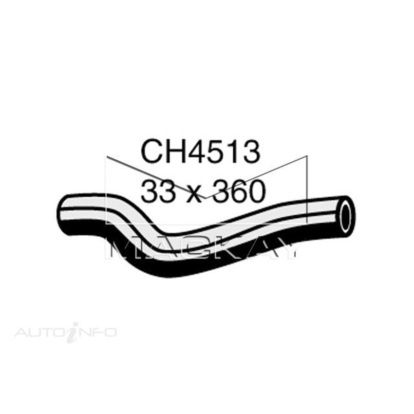 Mackay CH4513 Radiator Upper Hose For Holden EPICA EP 2.5L I6 Petrol Manual/Auto