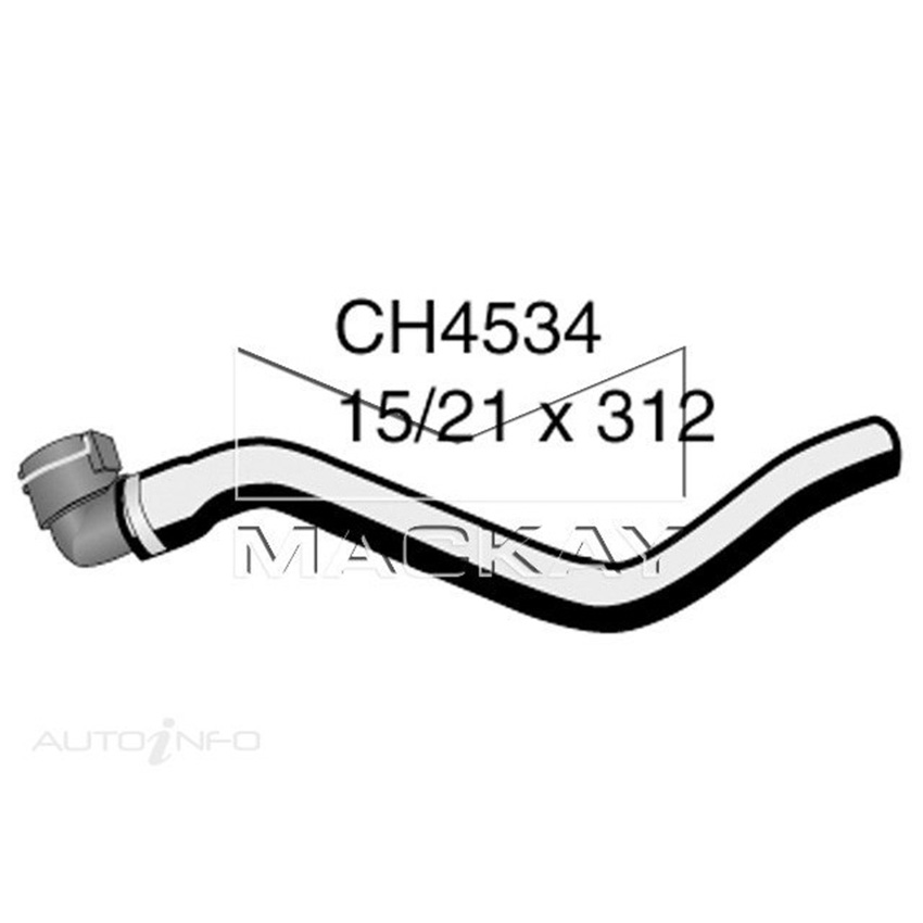 CH4534 Auto Transmission Oil Cooler Hose For Ford Falcon BF 4.0L I6 Ptl Manual &