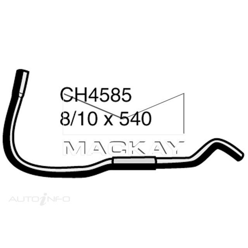 CH4585 Engine By Pass Hose for Holden VIVA JF 1.8L I4 Petrol Manual / Auto