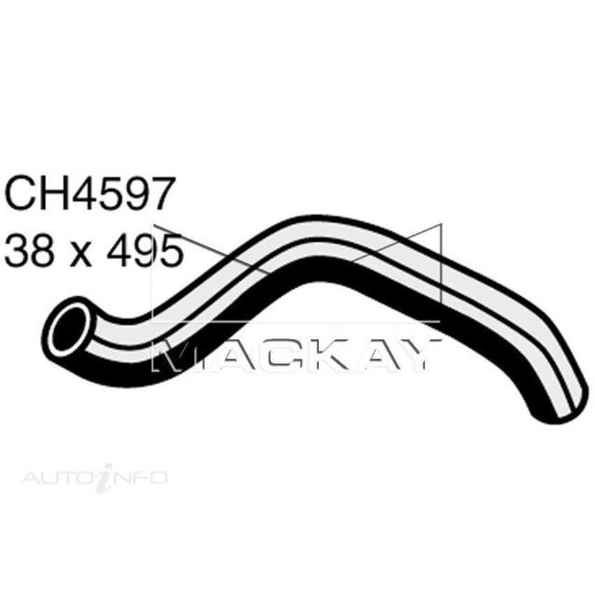 Mackay CH4597 Radiator up Hose For Ford Explorer UT UX UZ 4.0L V6 Ptl Man&Auto