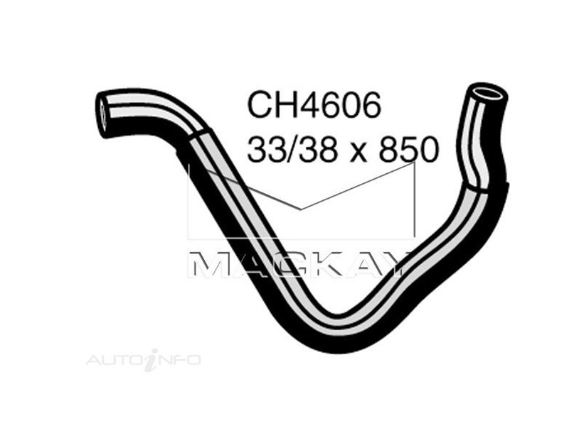 Mackay Bottom Hose For CHEVROLET GMC Trailblazer 4.2 Litre 6cyl -CH4606