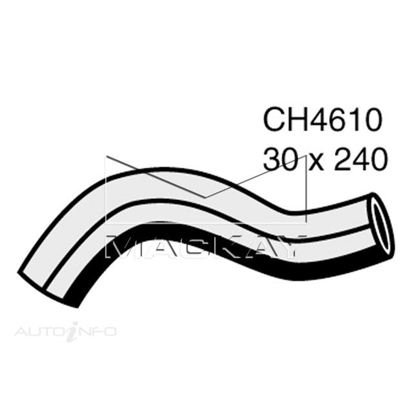 Mackay CH4610 Radiator Lower Hose For Honda Crv Rd 2.4L I4 Petrol Manual & Auto