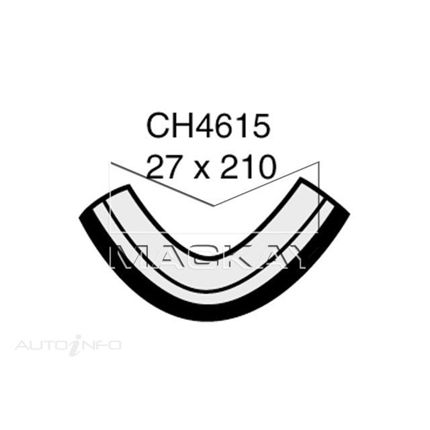 Mackay Radiator Upper Hose For Daihatsu TeRios J102G 1.3L Petrol Man & Auto